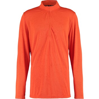 Pomarańczowa bluza z zamkiem