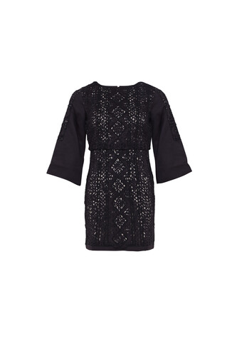 Czarna mini sukienka