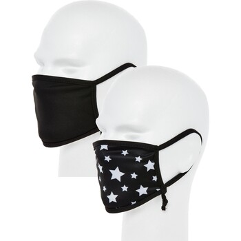 Czarne maseczki ochronne