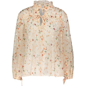 Pudrowo różowa bluzka