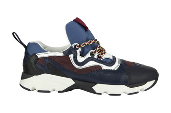 Granatowe tenisówki