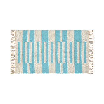 TK Maxx dywan w niebieskie paski 74.99zl