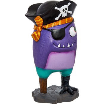 Halloweenowa figurka fioletowego potwora