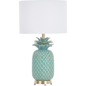 Ceramiczna lampa w kształcie ananasa