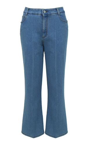 Jeansy z roszerzonymi nogawkami