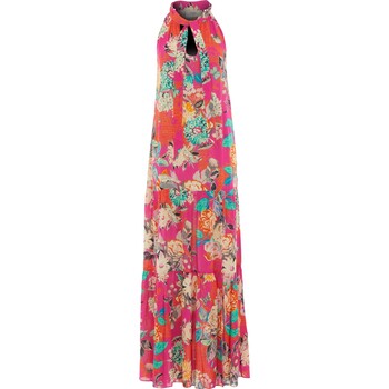 Różowa sukienka maxi