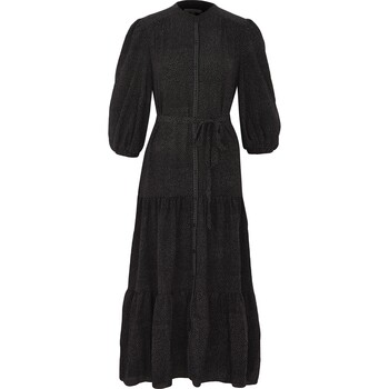 Sukienka maxi w groszki