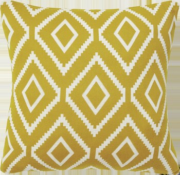 Musztardowa poduszka