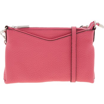 Różowa skórzana torebka