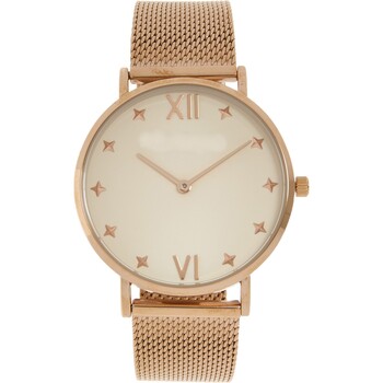 Różowo-złoty zegarek