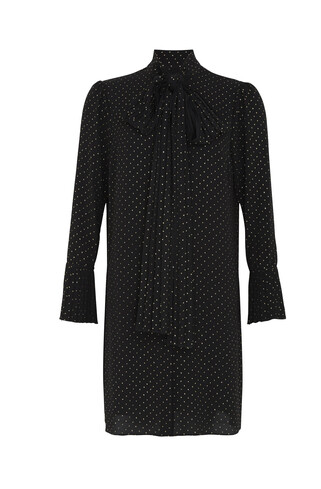 Czarno-złota sukienka