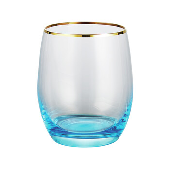 Niebieska cieniowana szklanka