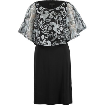 Czarna sukienka z falbaną