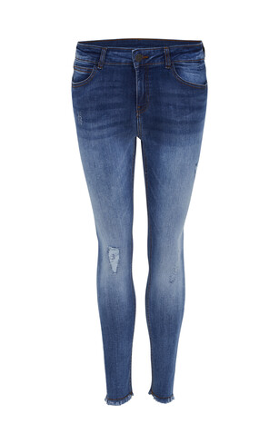 Obcisle jeansy damskie