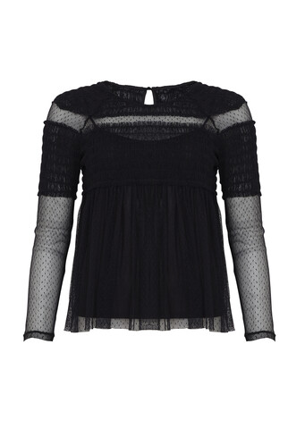 Czarny top