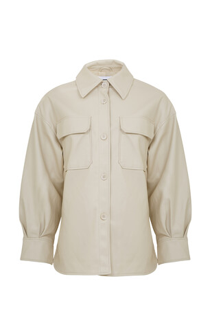 Koszula ze sztucznej skory