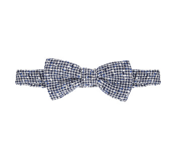 Granatowo-biała mucha