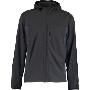 Czarna przejściowa kurtka