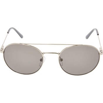 Srebrne okulary przeciwsłoneczne