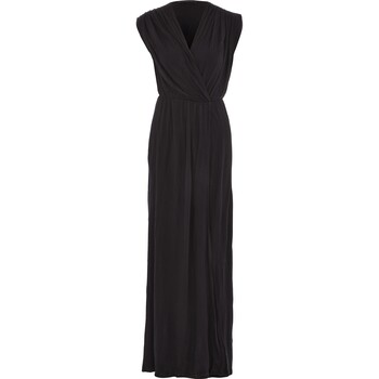 Czarna sukienka maxi