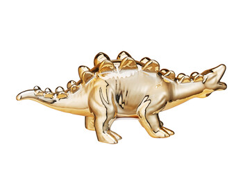 Ozdoba złoty dinozaur