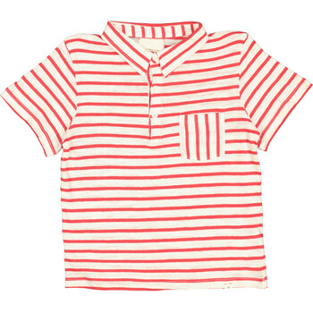 T-shirt w czerwone paski