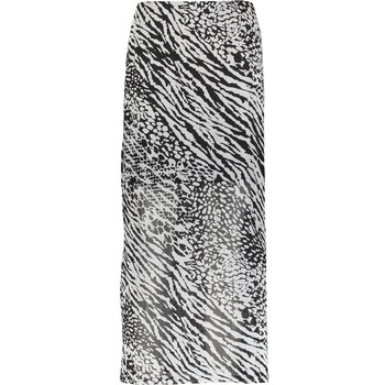 Długa spódnica w zwierzęcy print