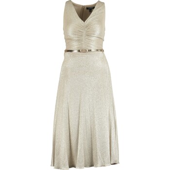 Złota sukienka midi