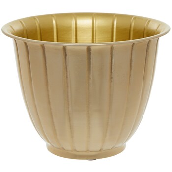 Złota osłonka na doniczkę