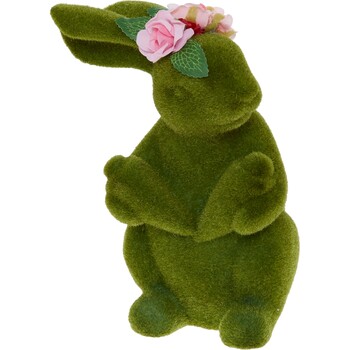 Zielona ozdoba zając