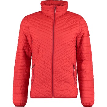 Czerwona kurtka puchowa