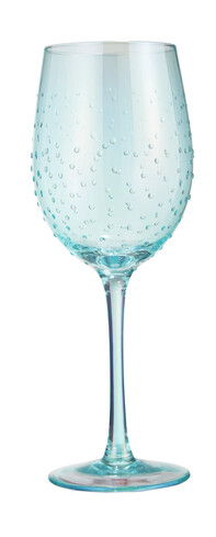 Niebieska lampka do wina