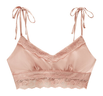 TK Maxx stanik satynowy bladorozowy 59.99PLN