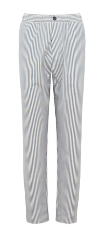 Szare spodnie w paski