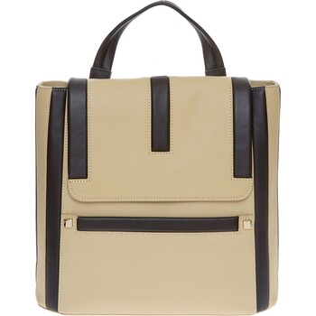 Kremowo czarna torba