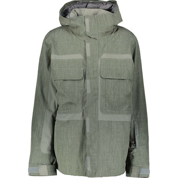 Ciemnozielona kurtka narciarska