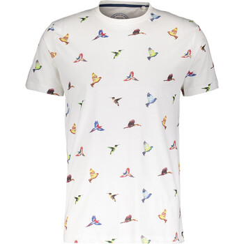 Biała bluzka z krótkim rękawem