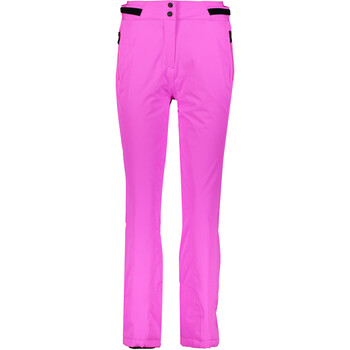Damskie różowe spodnie narciarskie