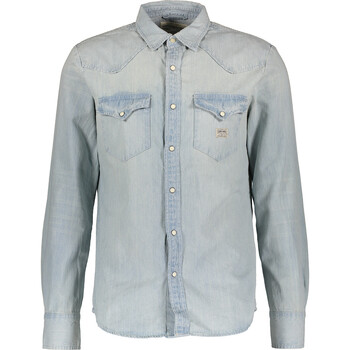 Jasna dżinsowa koszula