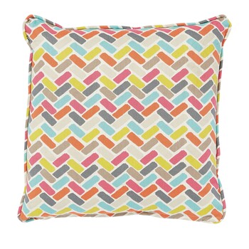 Poduszka w kolorowe wzory