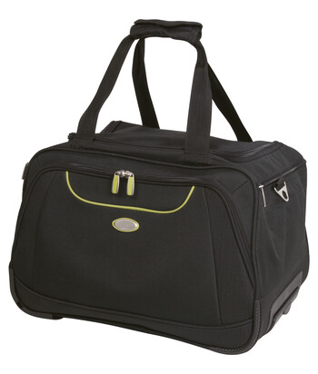 Czarna duża torba podróżna