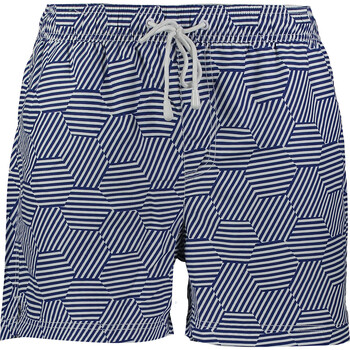 Niebiesko-białe szorty