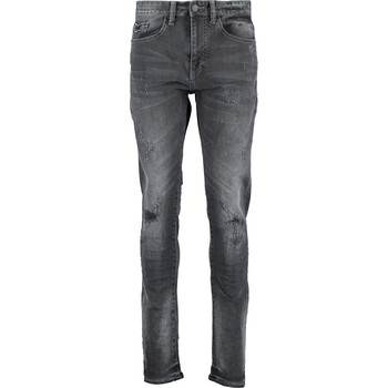 Czarne Jeansy Slim Fit