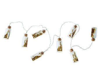 Lampki w ksztalcie buteleczek