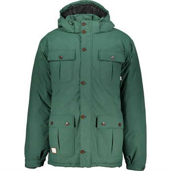 Ciemnozielona kurtka parka