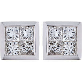 Kolczyki z białego złota