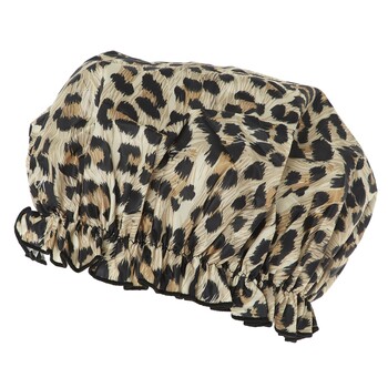 Czepek pod prysznic w zwierzecy wzor