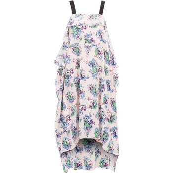 Jedwabna sukienka w kwiaty