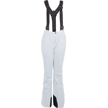 Białe spodnie narciarskie