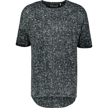 Wzorzysty szary T-Shirt